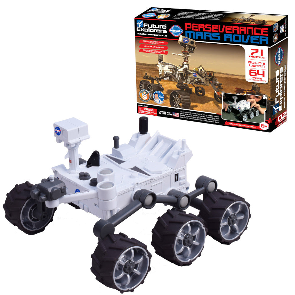 NASA Future Explorers: Perseverance Mars Rover - 71pc Build & Learn, Kids Ages 8+