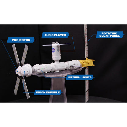 NASA Future Explorers: Gateway Space Station Interactive Model - Build & Learn STEM Toy, Ages 8+