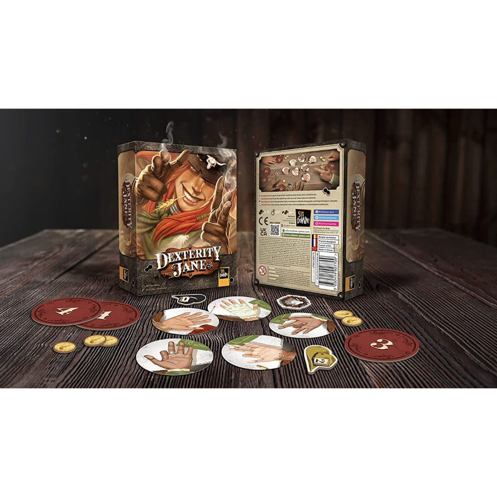 Dexterity Jane Wild West Dexterity Puzzle Card Game