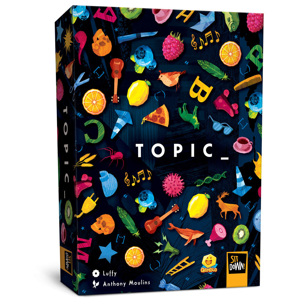 Topic_ Dynamic Party Word Card Game