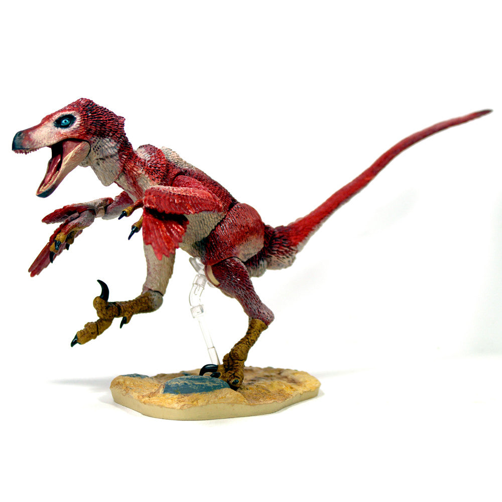 Beasts of the Mesozoic 1/6th Scale Velociraptor Osmolskae Action Figure - Red Version 2