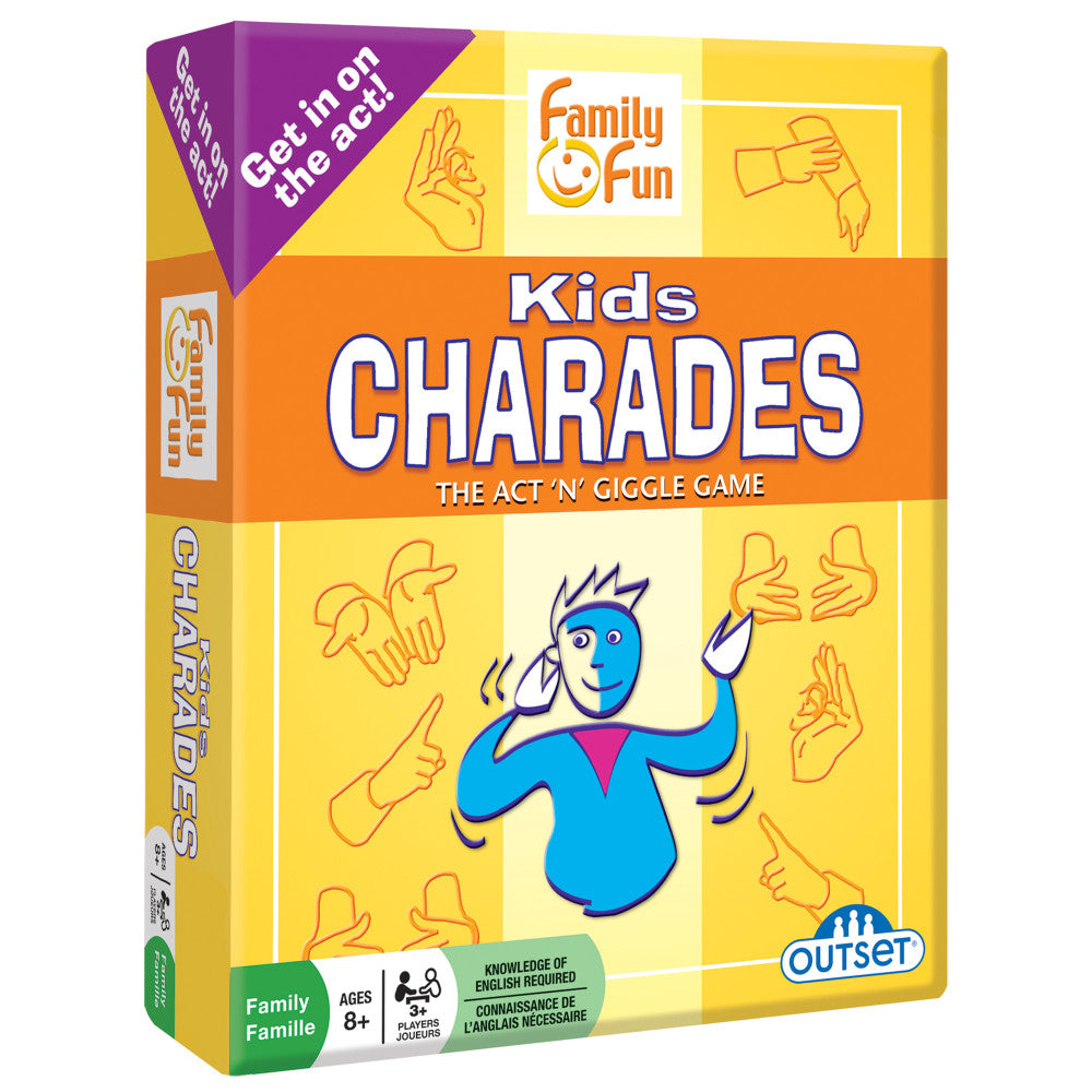 Outset Media Kids Charades Game for Family Fun