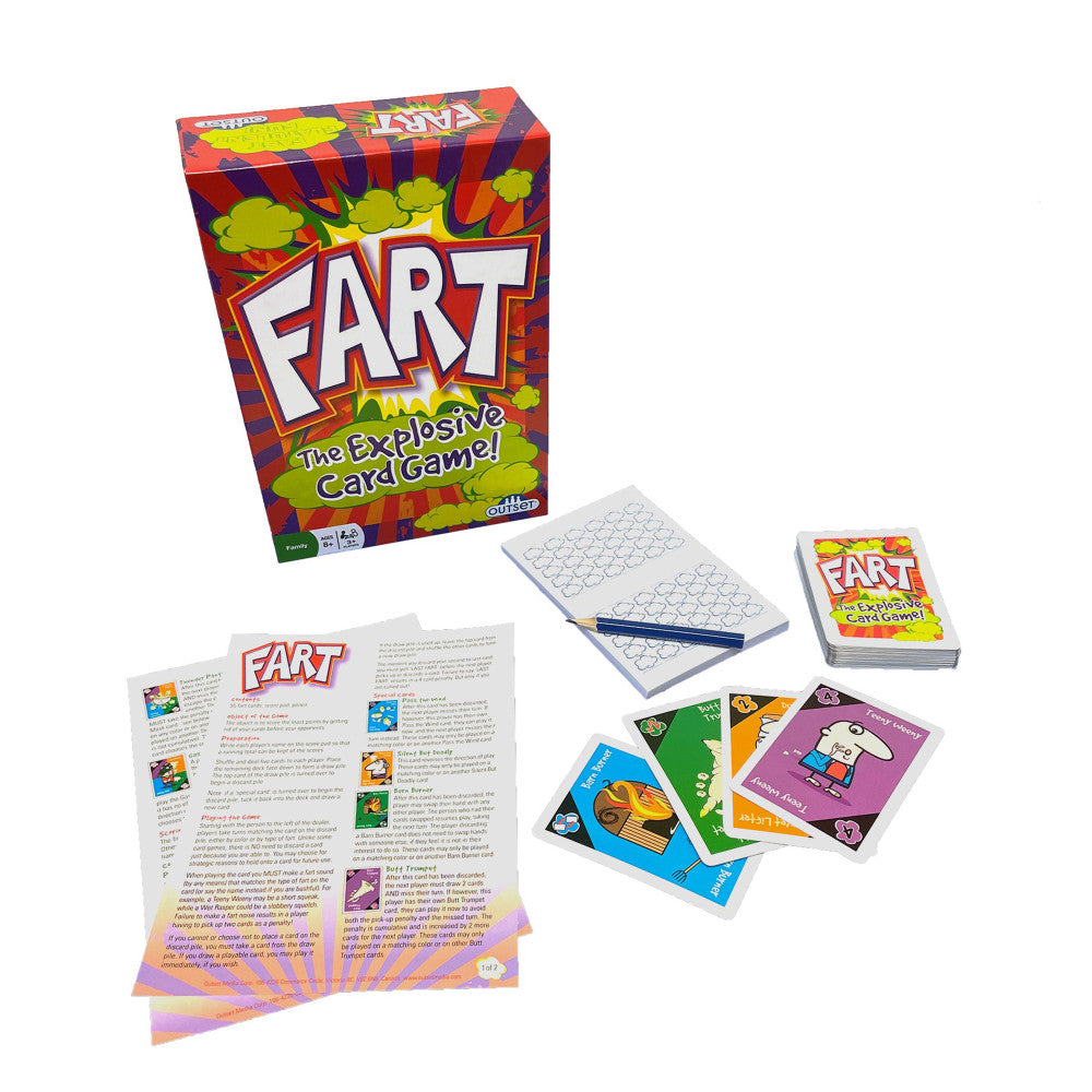 Fart - The Explosive Card Game for Family Fun Nights