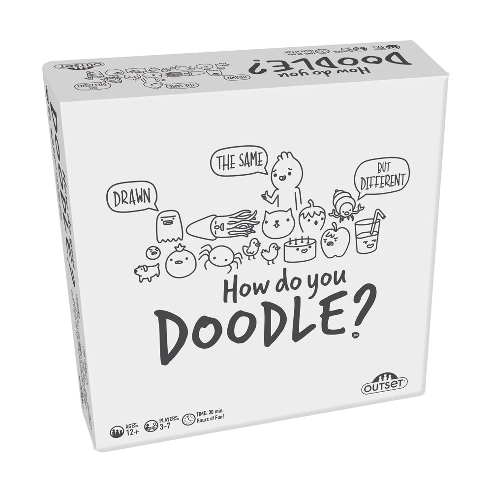 How do you Doodle? Creative Drawing Party Game by Outset Media