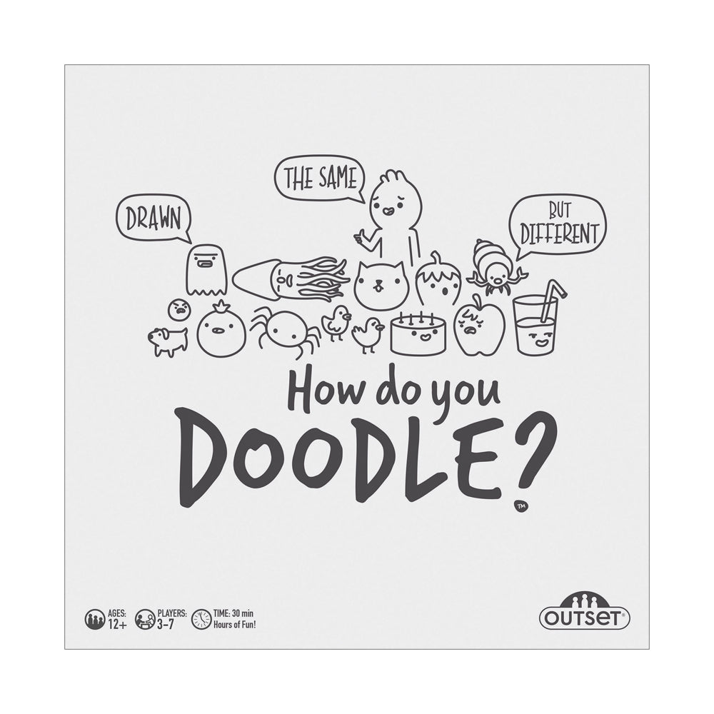 How do you Doodle? Creative Drawing Party Game by Outset Media