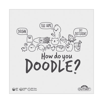 How do you Doodle? Creative Drawing Party Game by Outset Media