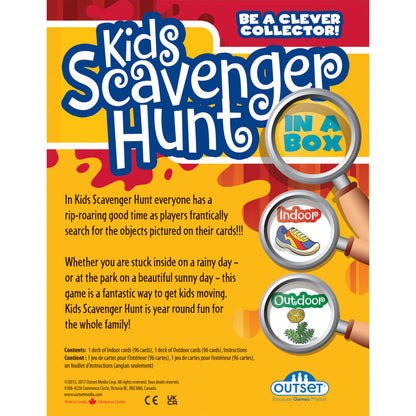 Kids Scavenger Hunt Game - Dynamic Indoor & Outdoor Play