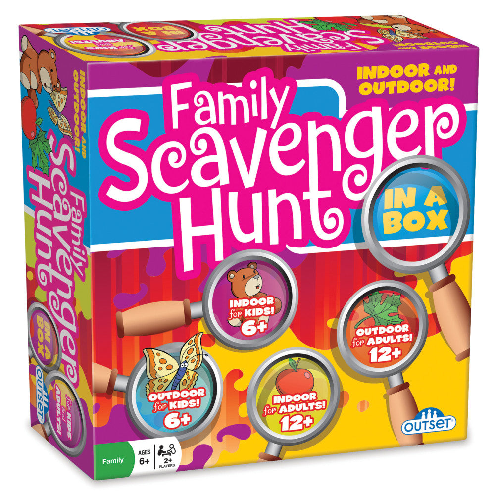 Family Scavenger Hunt In A Box Interactive Game