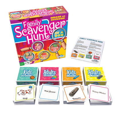 Family Scavenger Hunt In A Box Interactive Game