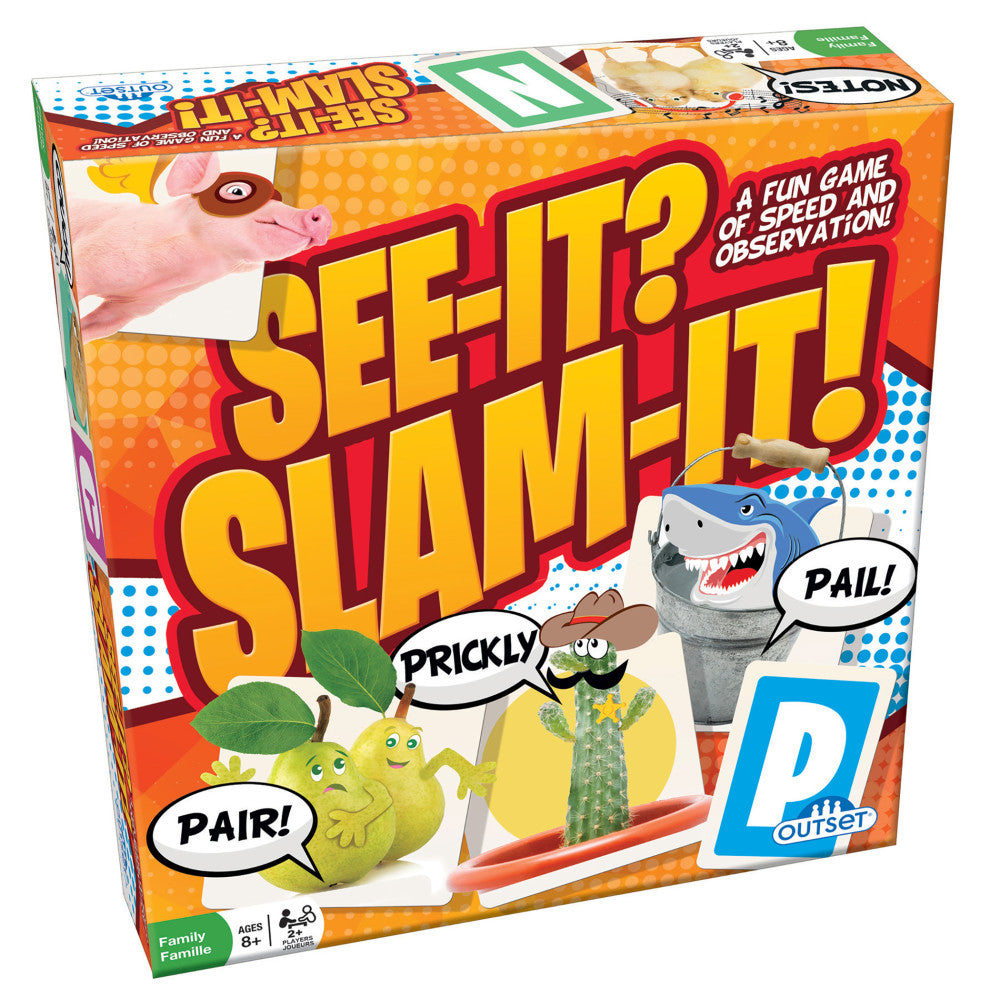 See-It? Slam-It! Picture Card Slapping Game