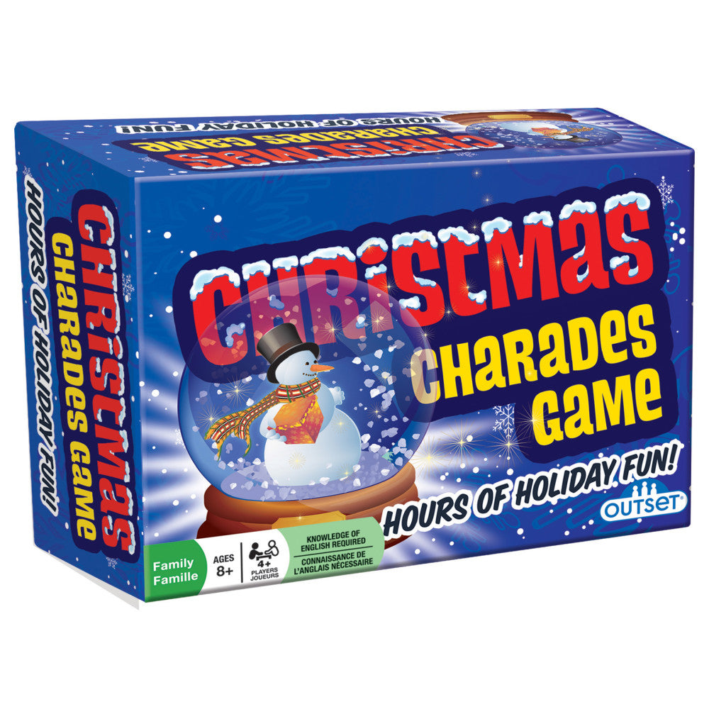 Christmas Charades Game - Holiday Edition Family Fun by Outset Media