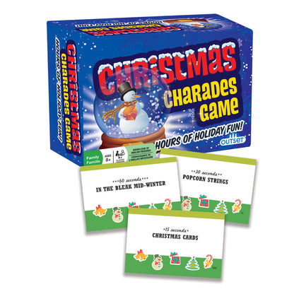 Christmas Charades Game - Holiday Edition Family Fun by Outset Media