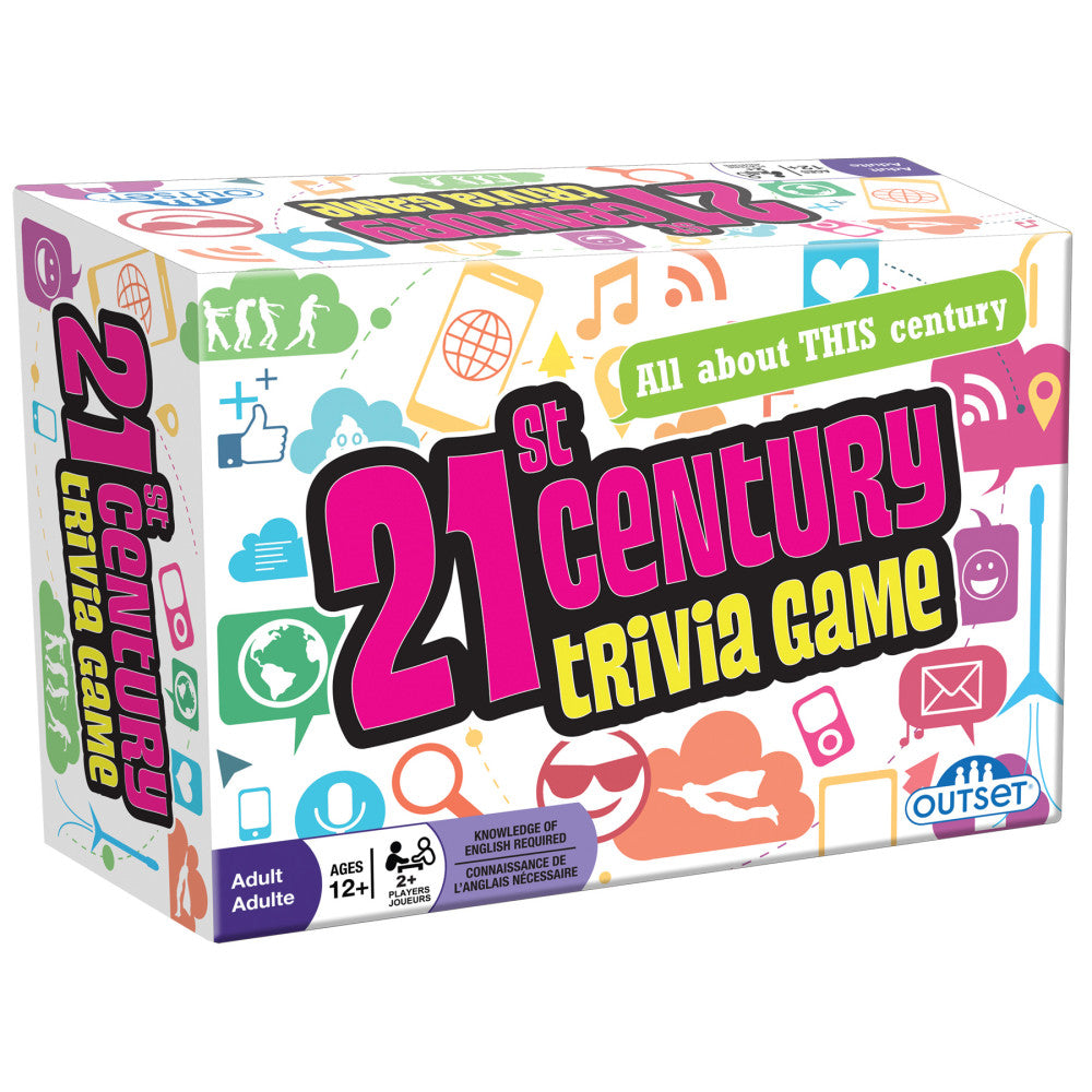 Outset Media 21st Century Trivia Board Game - Challenge Edition