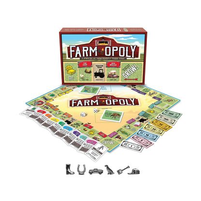 Farm-Opoly Board Game by Late for the Sky