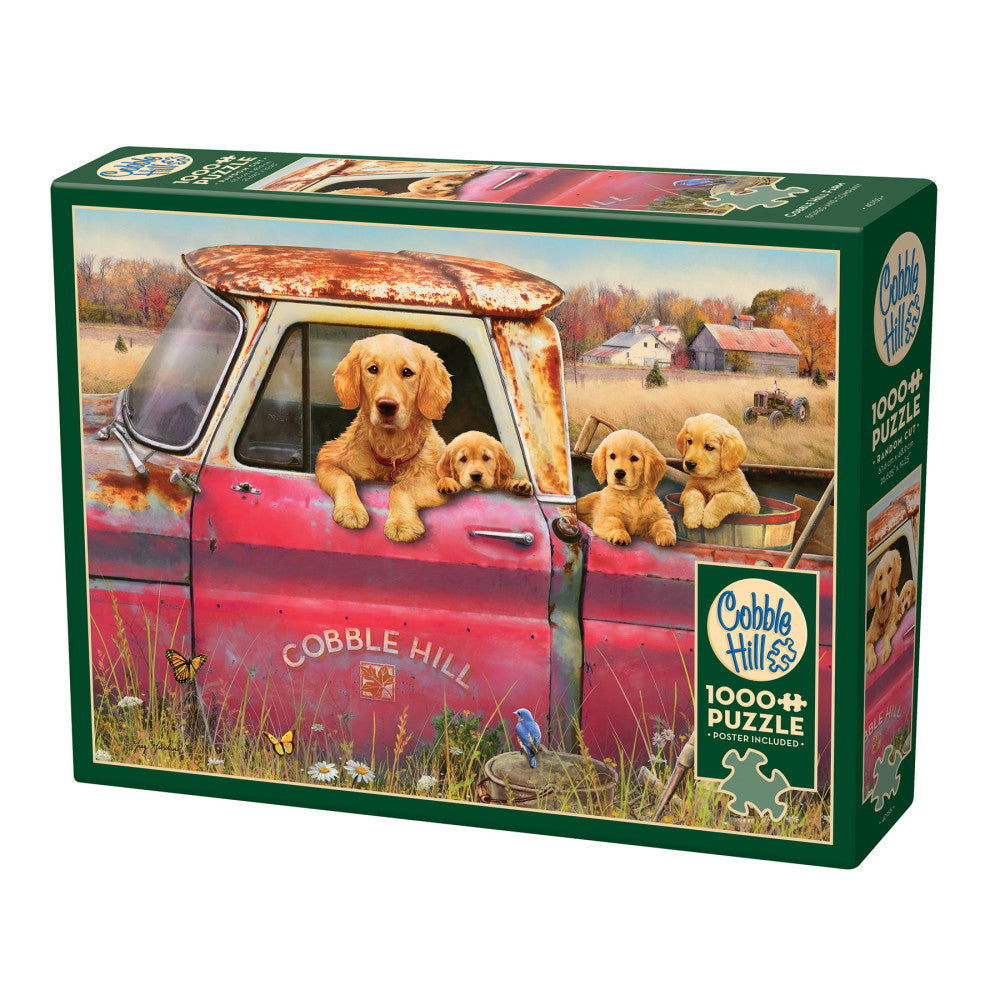 Cobble Hill Cobble Hill Farm 1000-Piece Jigsaw Puzzle - Reference Poster Included