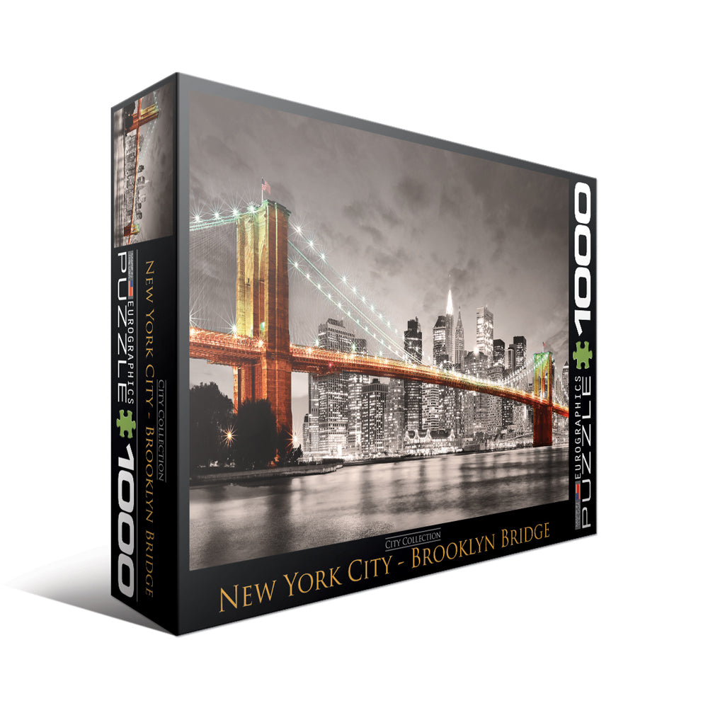 Eurographics New York City Brooklyn Bridge Jigsaw Puzzle - 1000 pc