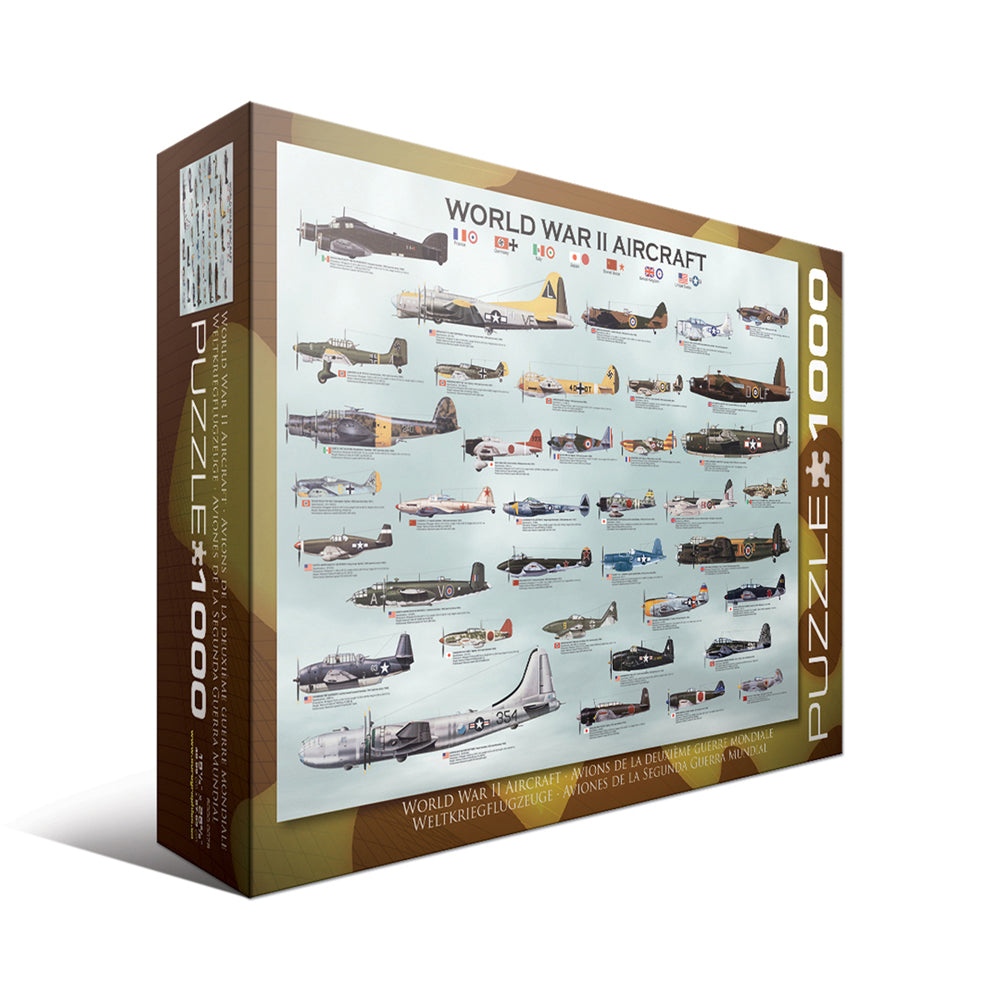 Eurographics WWII Aircraft Jigsaw Puzzle - 1000 pc