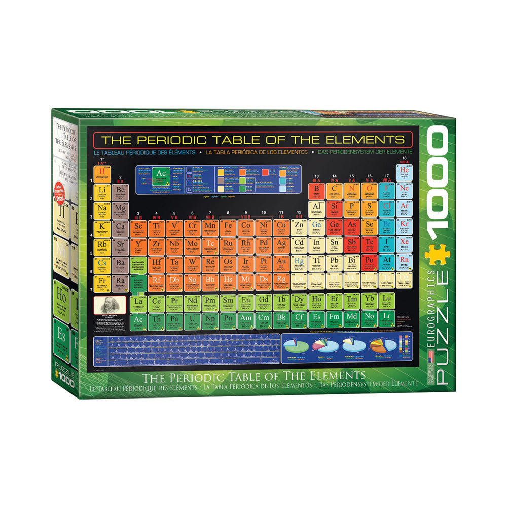 Eurographics The Periodic Table of Elements Jigsaw Puzzle - 1000 pc