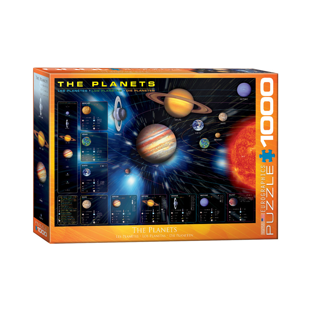 Eurographics The Planets Solar System Jigsaw Puzzle - 1000 pc