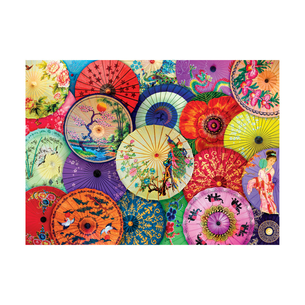 Eurographics Asian Oil-Paper Umbrellas Jigsaw Puzzle - 1000 pc