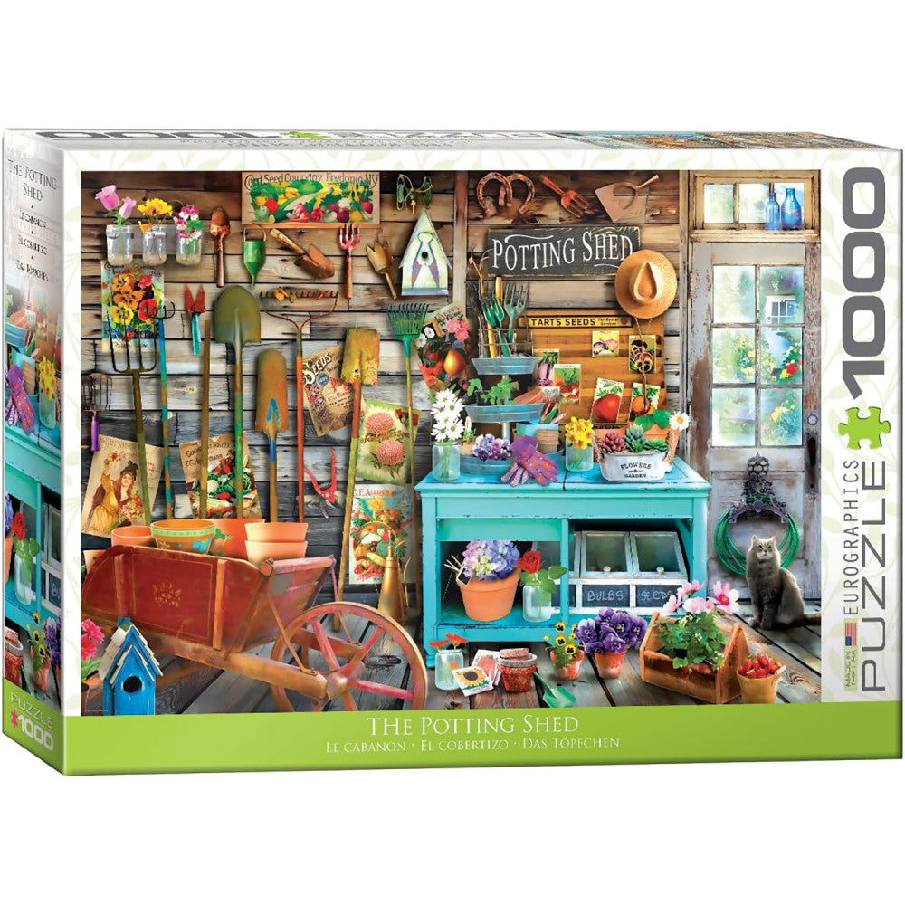 Eurographics: The Potting Shed - 1000 Piece Puzzle - Adult Jigsaw