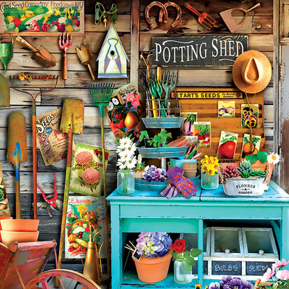 Eurographics: The Potting Shed - 1000 Piece Puzzle - Adult Jigsaw