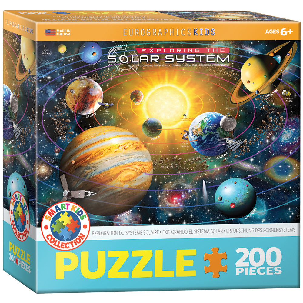 Eurographics Solar System Exploration Jigsaw Puzzle - 200 pc