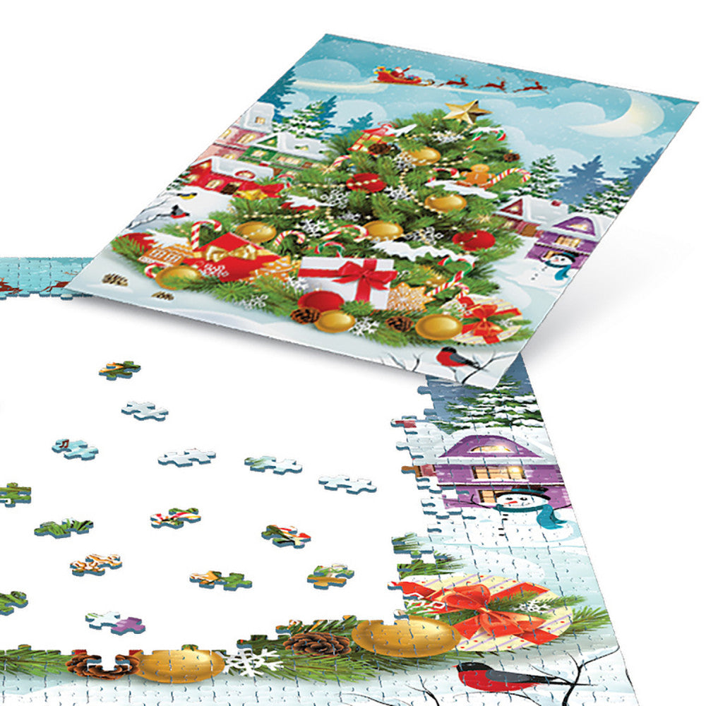 Eurographics: Puzzle Tin: Christmas Tree - 550 Piece Jigsaw