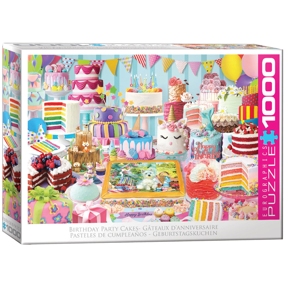 Eurographics: Birthday Cake Party - 1000 Piece Puzzle - Adult Jigsaw