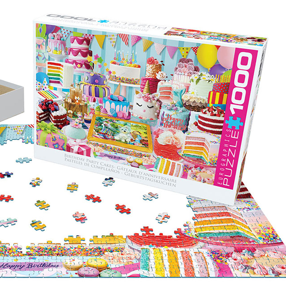 Eurographics: Birthday Cake Party - 1000 Piece Puzzle - Adult Jigsaw