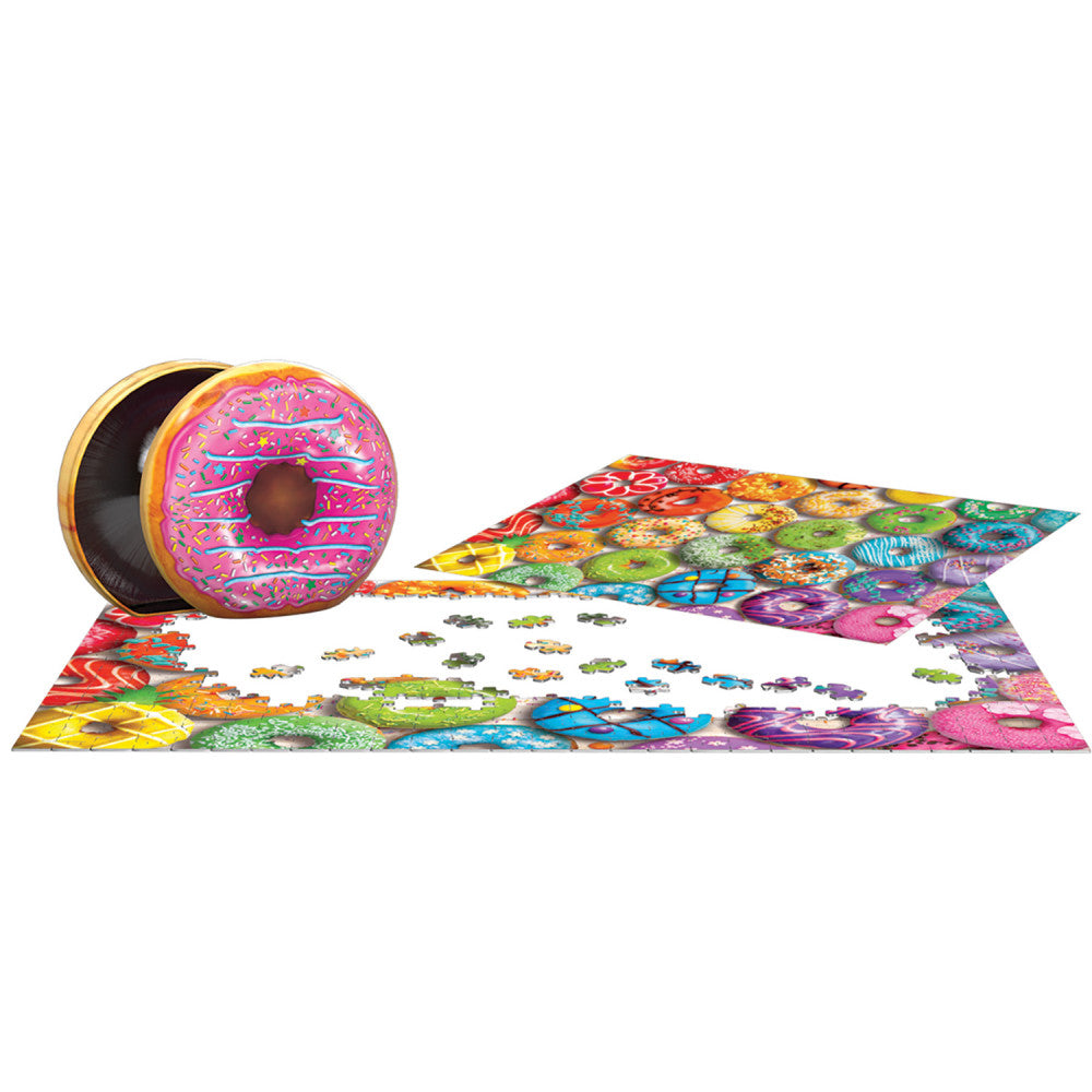 Eurographics: Puzzle Tin: Donut Rainbow - 550 Piece Jigsaw