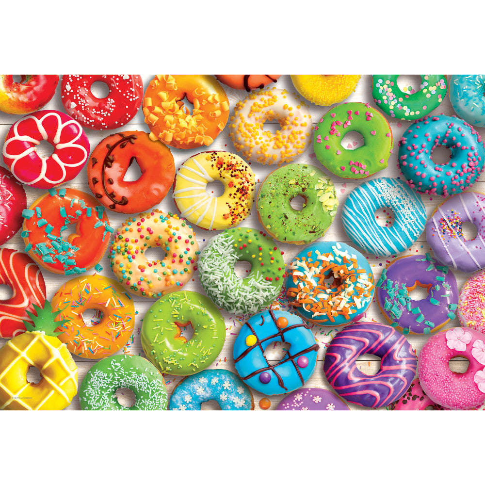 Eurographics: Puzzle Tin: Donut Rainbow - 550 Piece Jigsaw