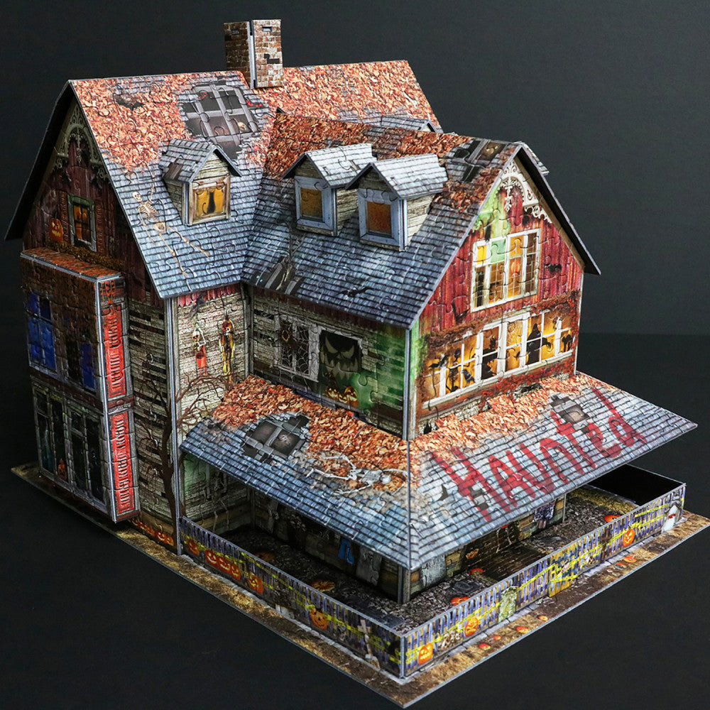 Eurographics: 3D Puzzle: Haunted House - 1100 Pieces - Halloween Adult Jigsaw