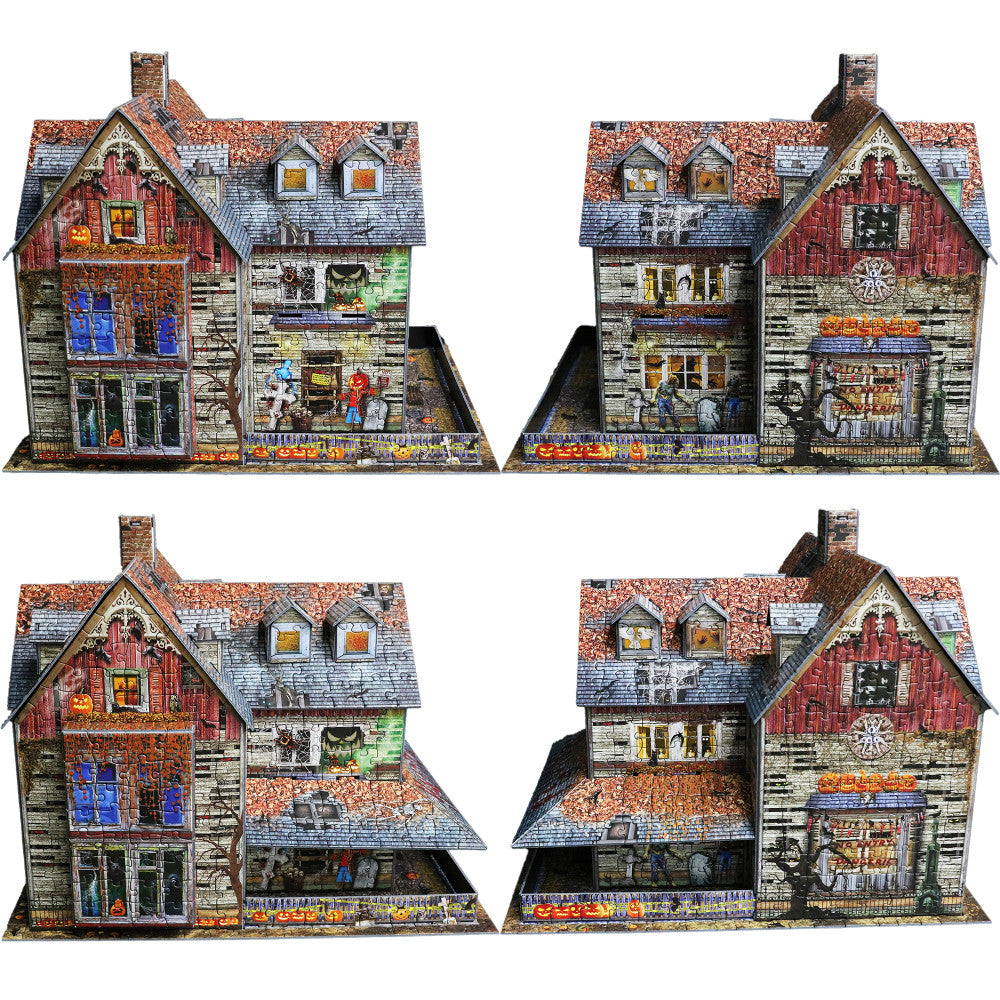 Eurographics: 3D Puzzle: Haunted House - 1100 Pieces - Halloween Adult Jigsaw