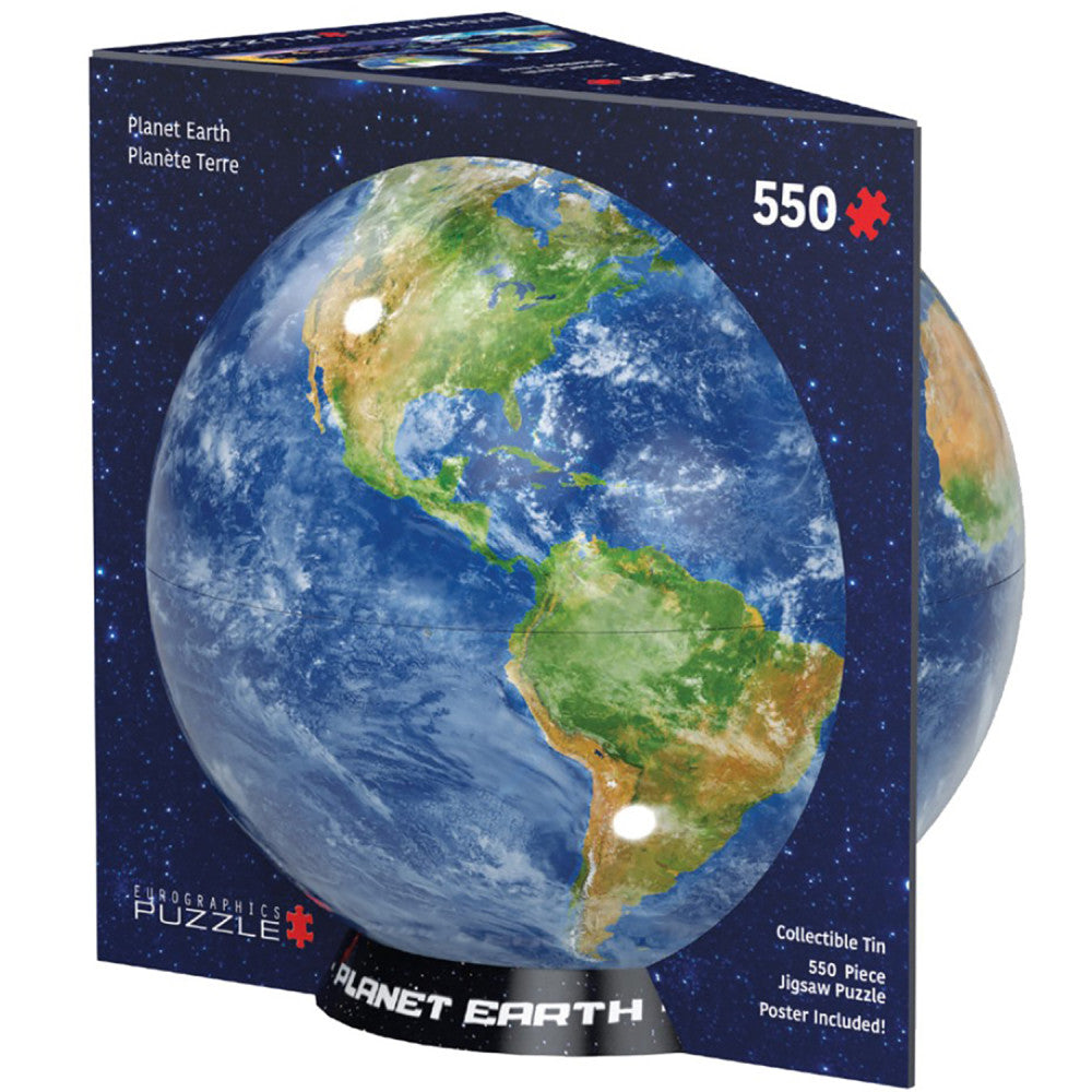 Eurographics: Puzzle Tin: Planet Earth - 550 Piece Jigsaw