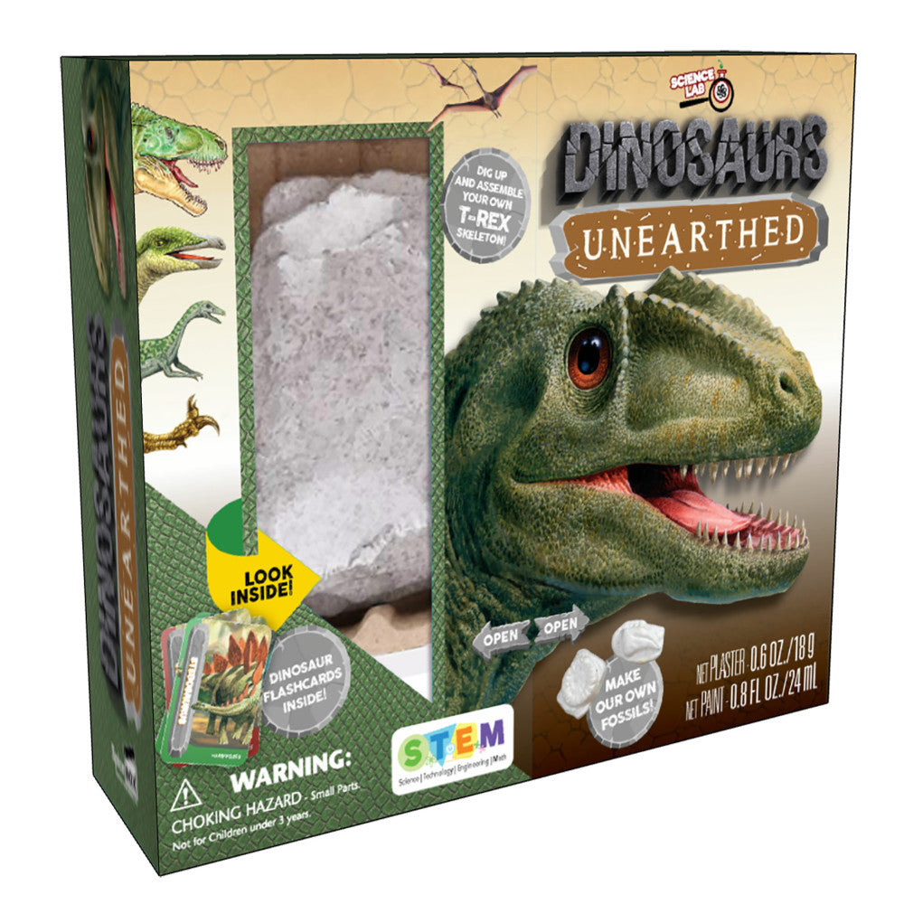 SpiceBox Science Lab: Dinosaurs Unearthed Kit - Prehistoric Discovery Set