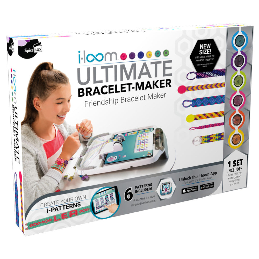 SpiceBox i-Loom Interactive Friendship Bracelet Maker Kit