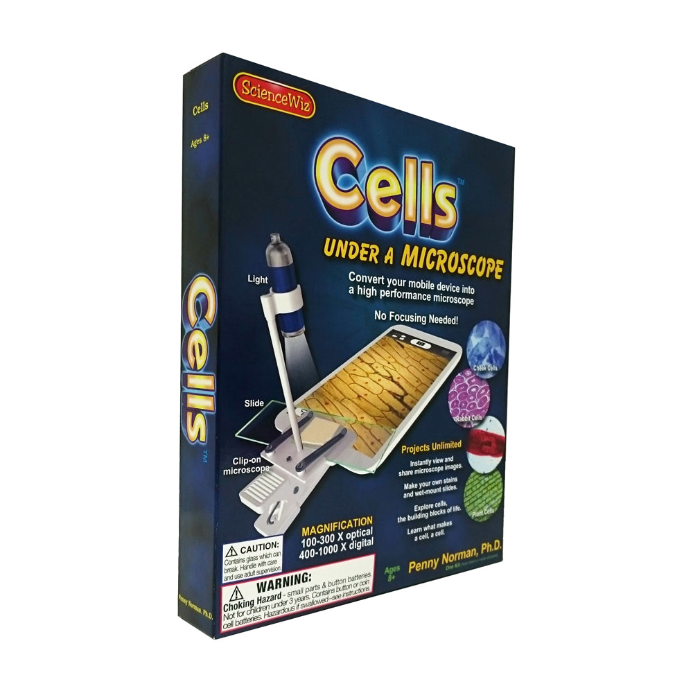 ScienceWiz High-Performance Cells Microscope Exploration Kit