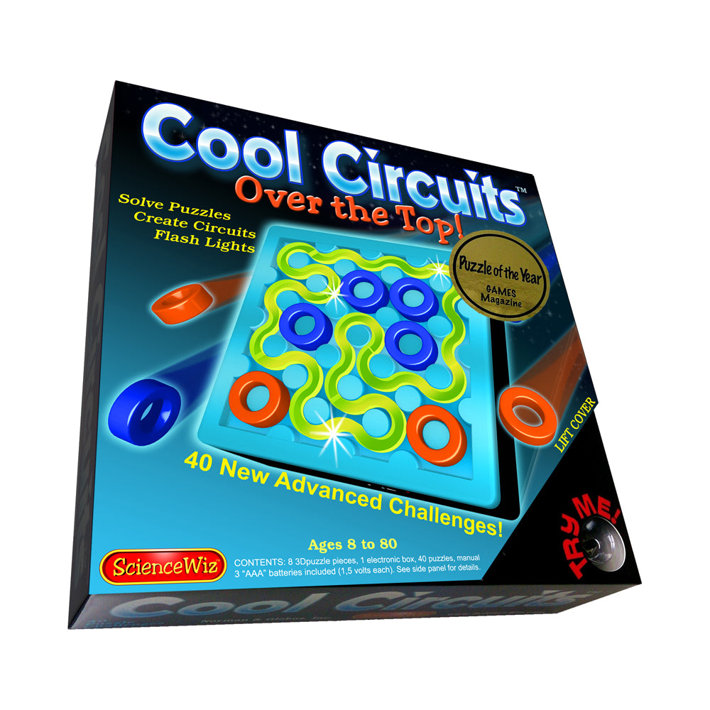 ScienceWiz Cool Circuits - Over the Top! Puzzle Challenge Kit