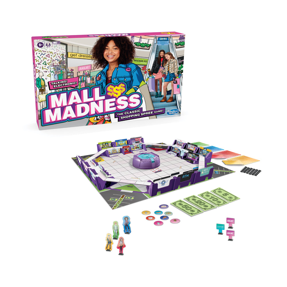 Mall Madness Electronic Shopping Spree Board Game