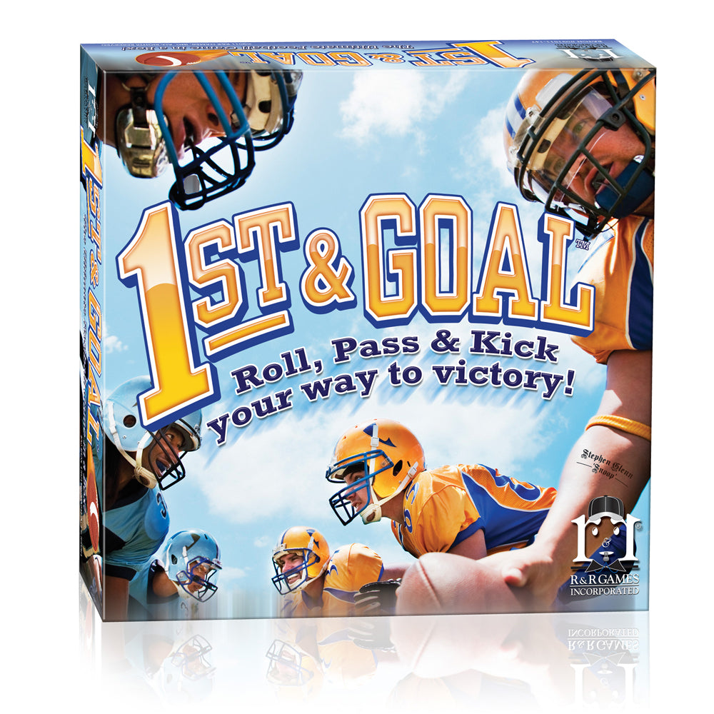 1st & Goal Football Strategy Board Game