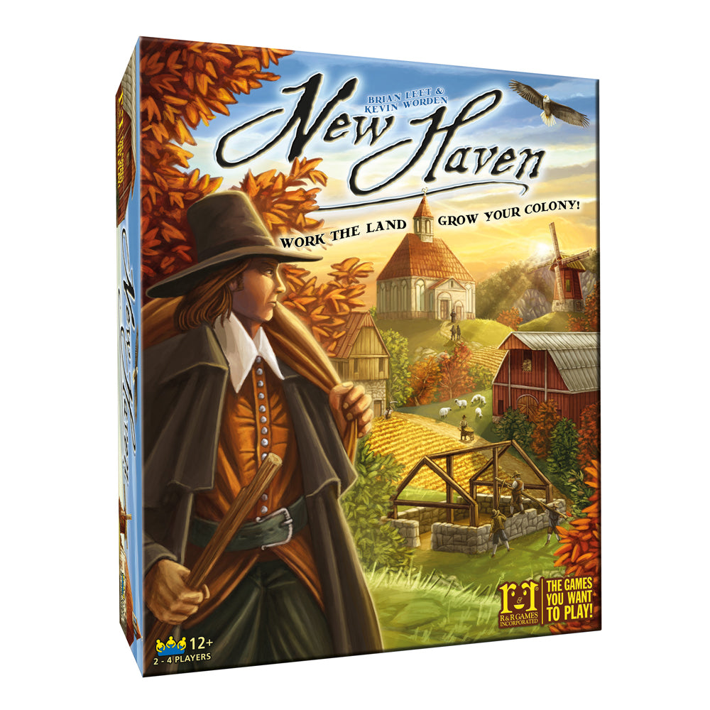 New Haven Strategic Building Board Game by R&R Games