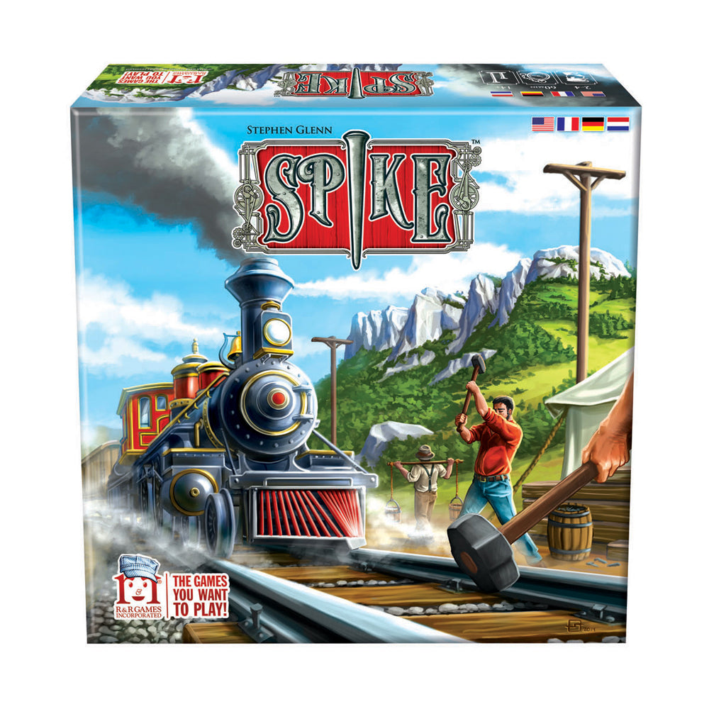 Spike Strategic Rail Network Board Game by R&R Games