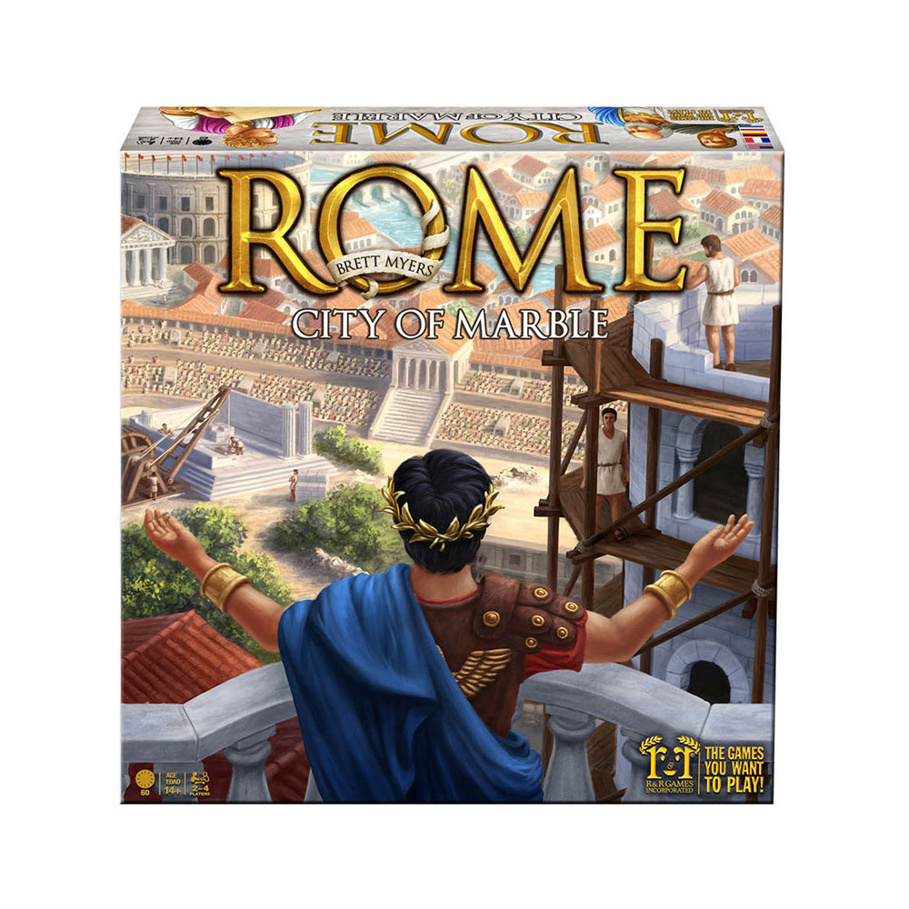 Rome: City of Marble Strategy Board Game for 2-4 Players