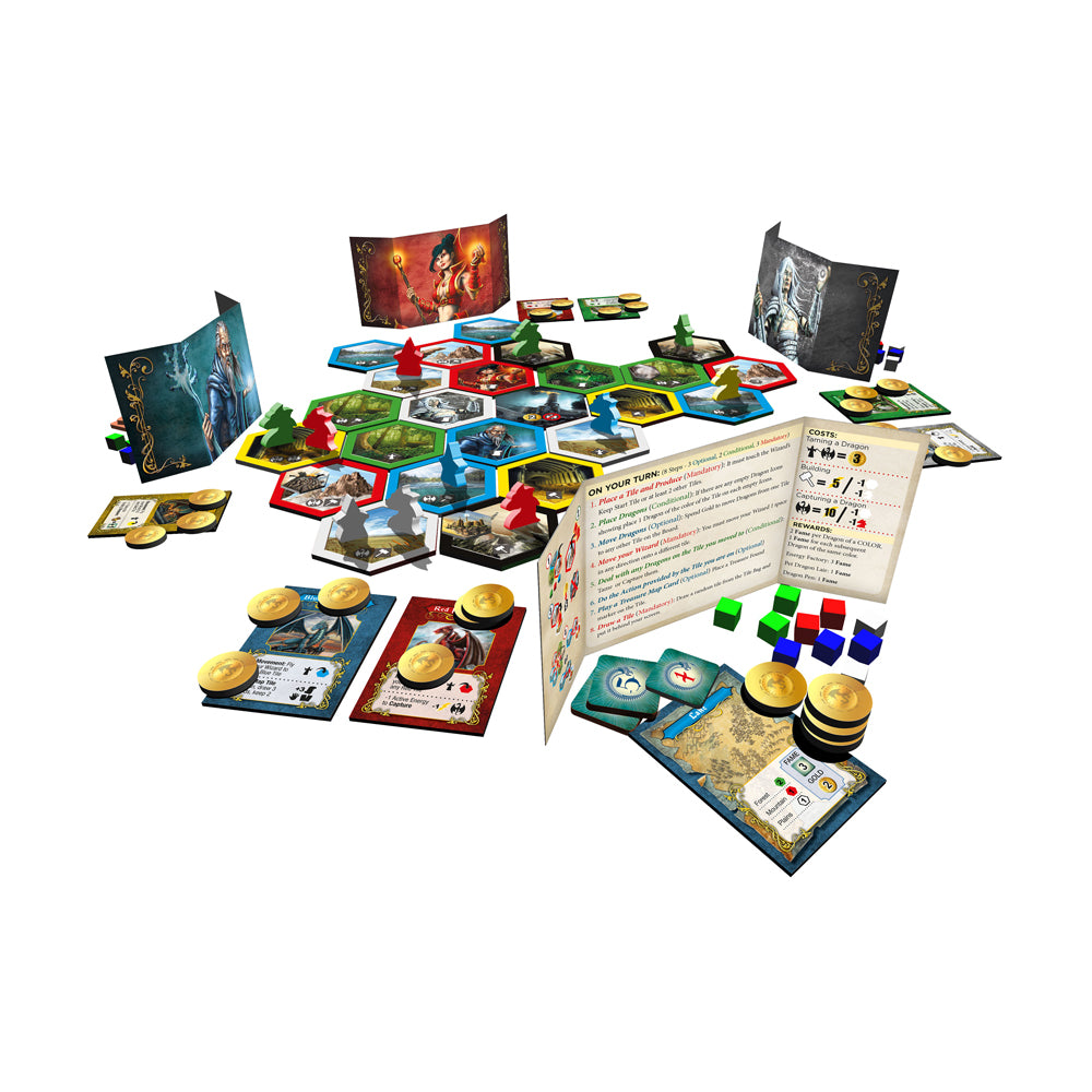 Dragon Island Strategic Exploration Board Game