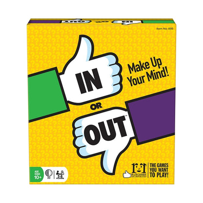 In or Out Strategy Card Game by R&R Games