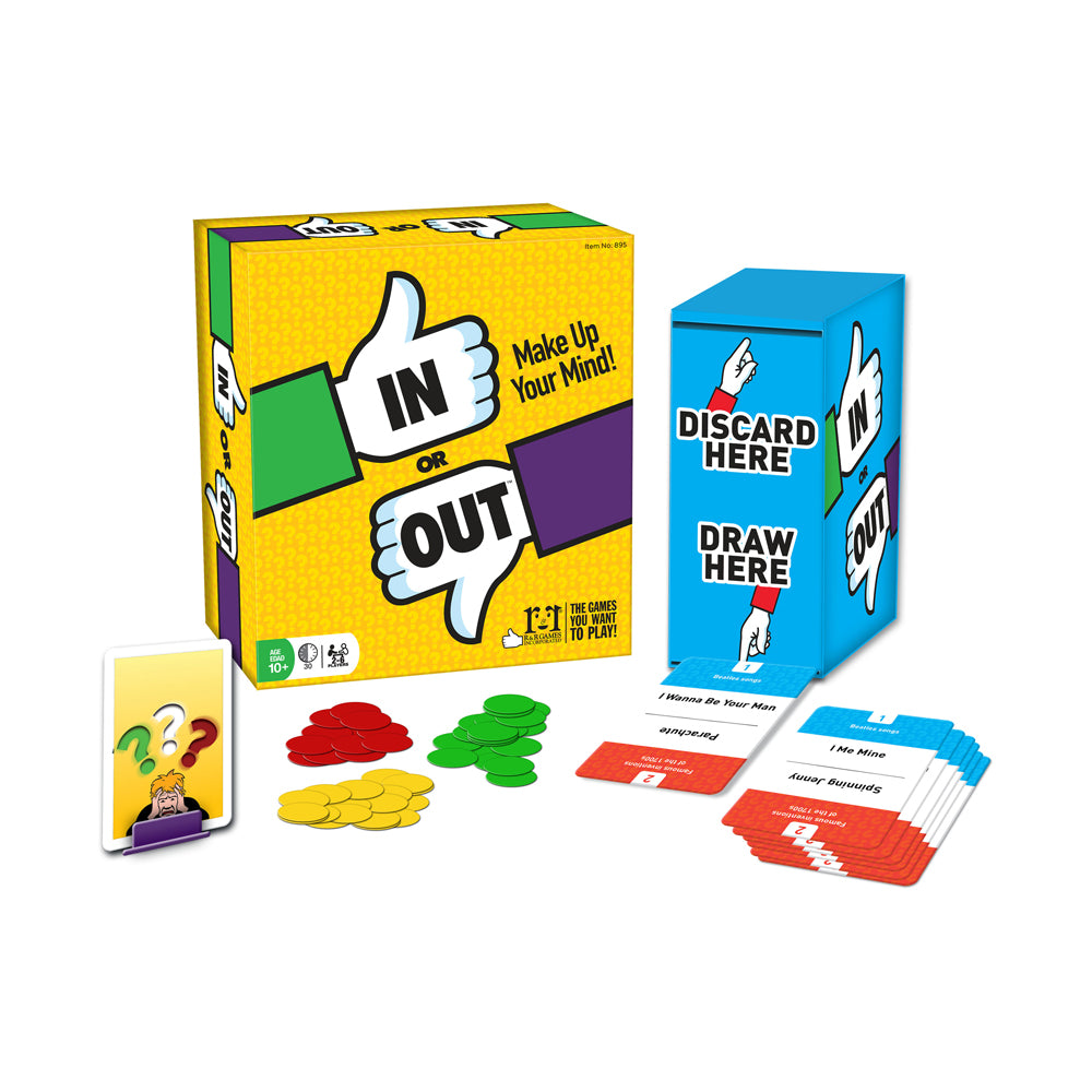 In or Out Strategy Card Game by R&R Games