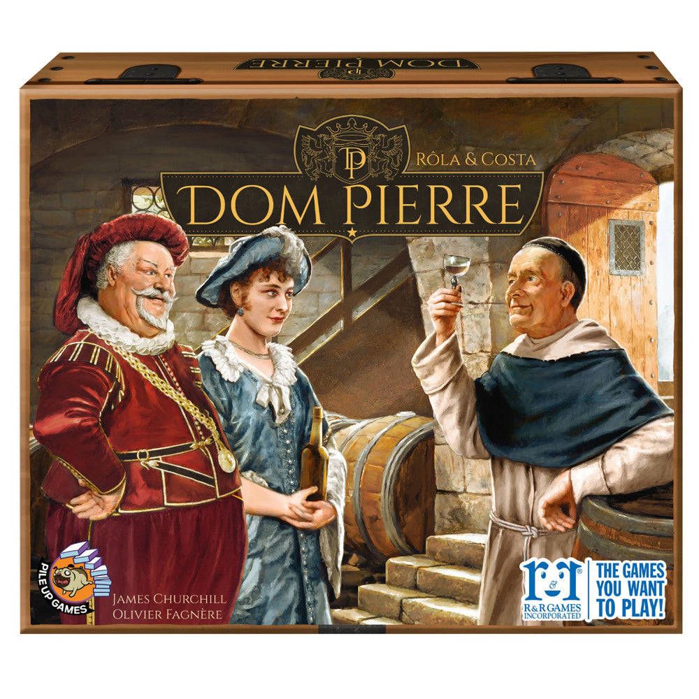 Dom Pierre Champagne Maison Strategy Board Game