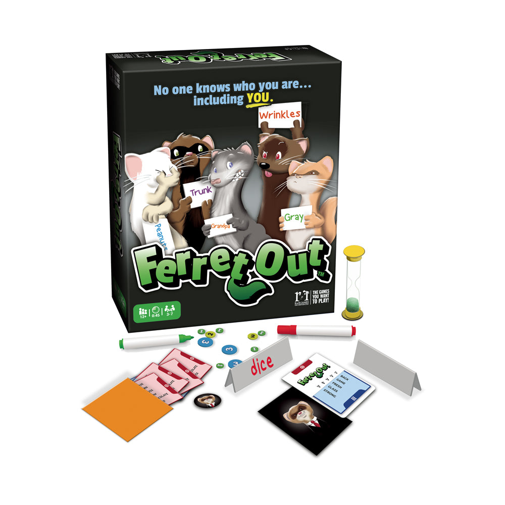 Ferret Out Secret Word Strategy Board Game by R&R Games