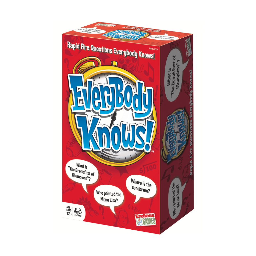 Everybody Knows! Trivia Challenge Board Game